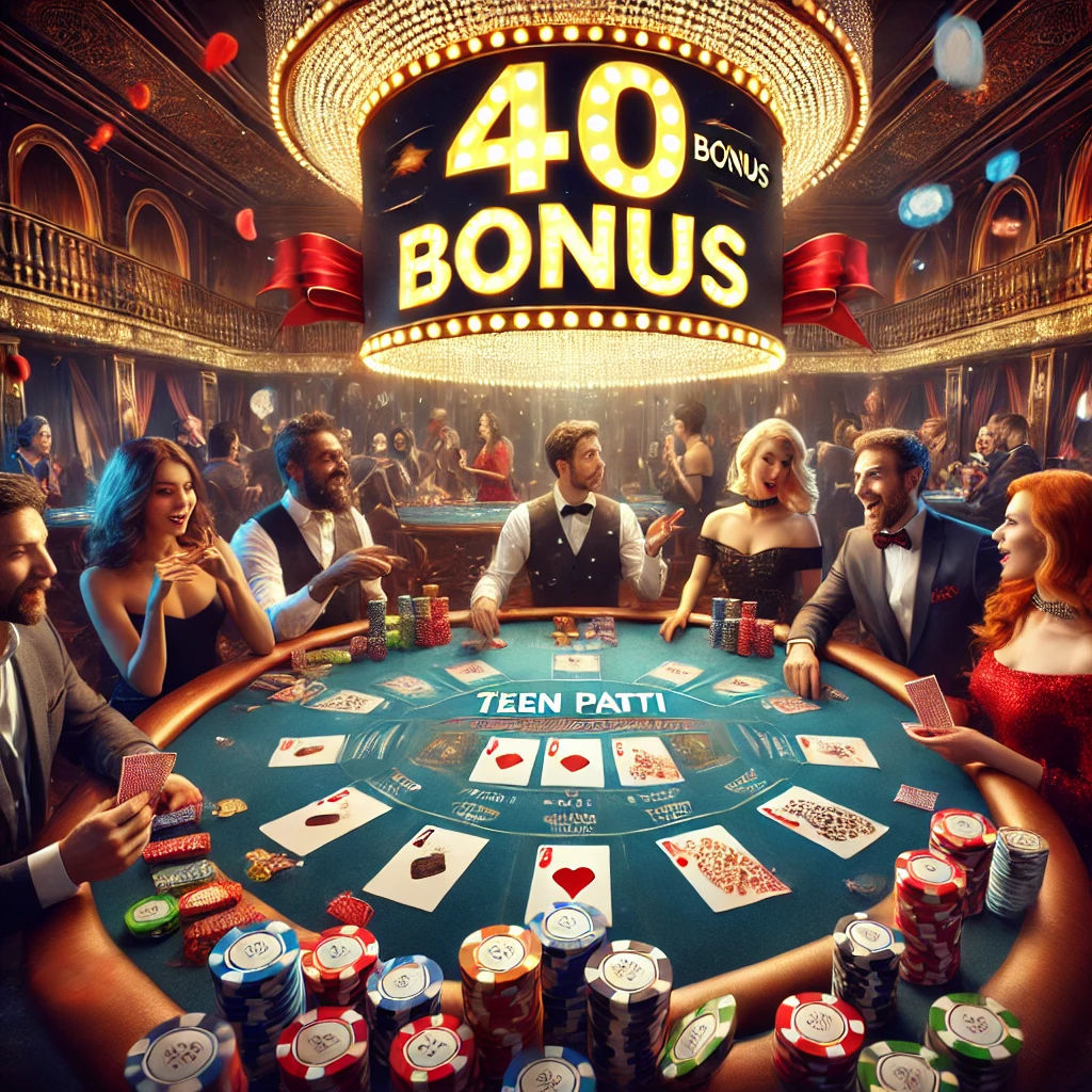 Teen Patti 40 Bonus