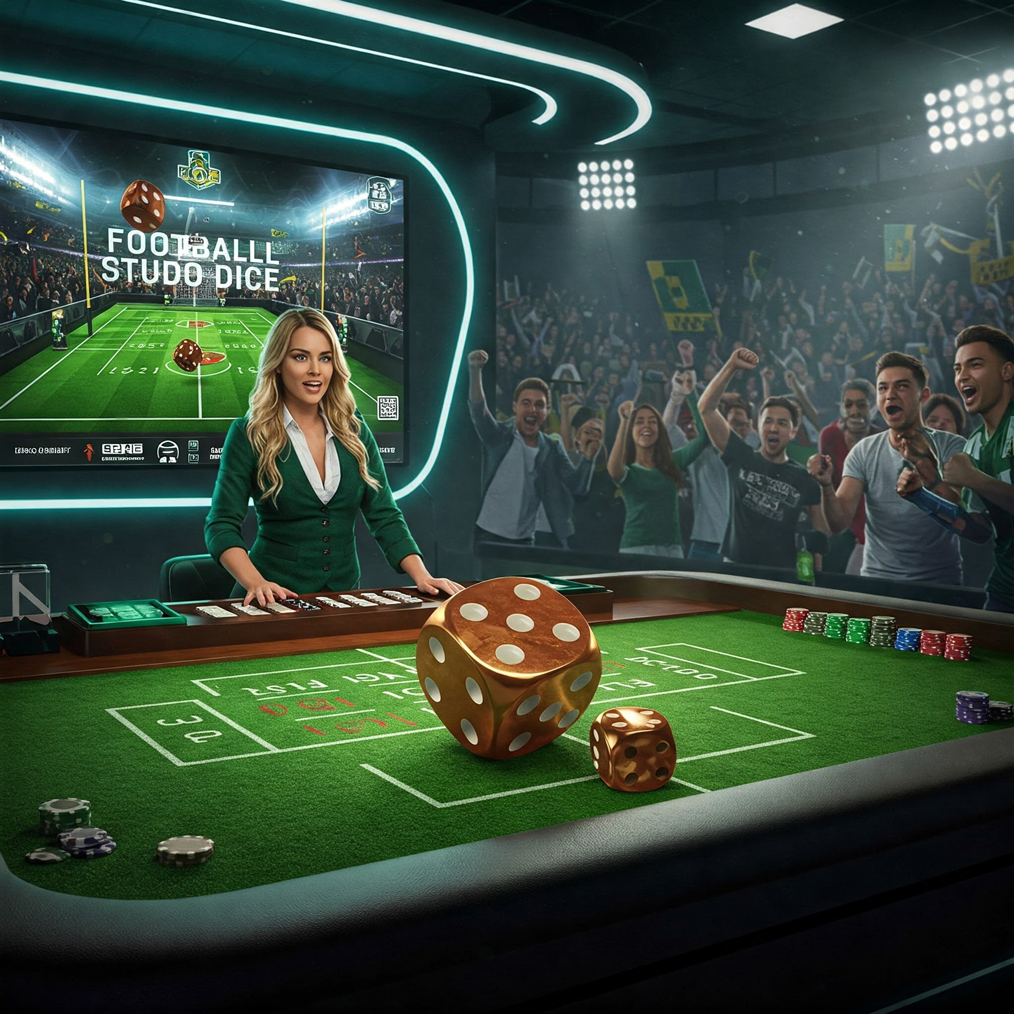 Football Studio Dice