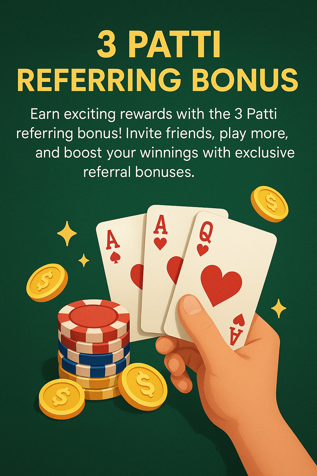 3 Patti Referring bonus