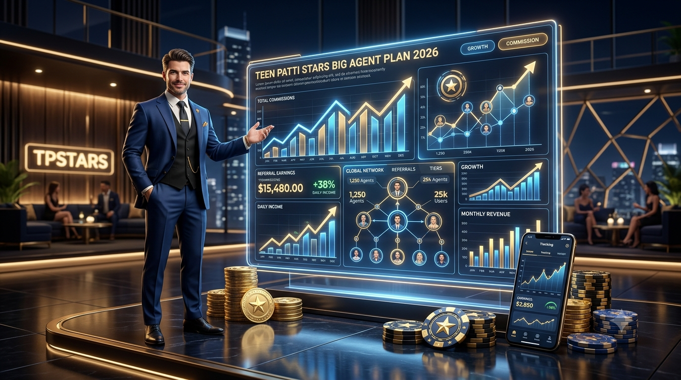 Teen Patti Stars Big Agent Plan 2026 commission program