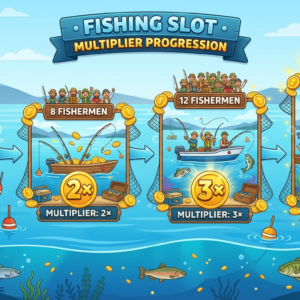 Infographic showing multiplier progression during free spins