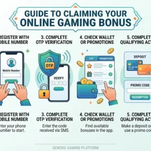 Step-by-step process for claiming a Teen Patti Stars bonus through registration and qualifying actions