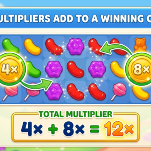 Example showing how multiple slot multipliers are added together