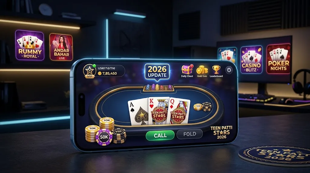 Teen Patti Stars latest version 2026 with updated games and features