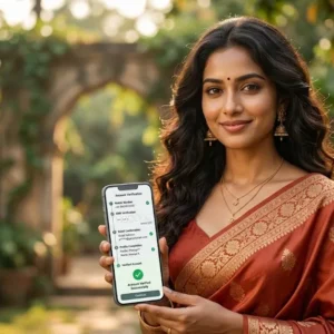 Teen Patti Stars phone OTP verification process on smartphone