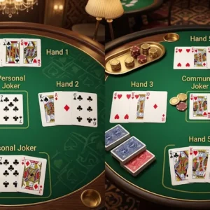 Popular Teen Patti joker variations with different wild card setups