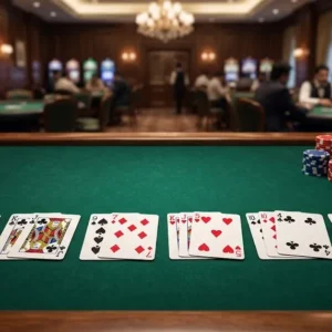 Teen Patti hand ranking examples from trail to high card